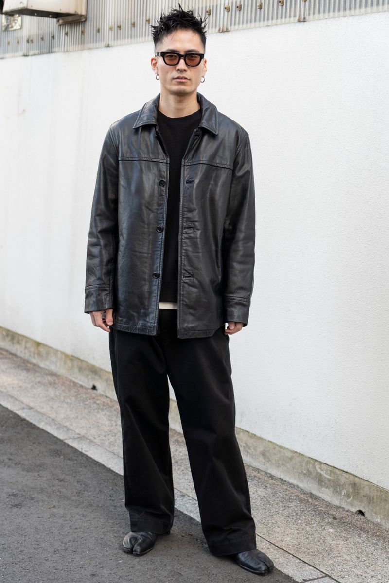 ギャップのコートコーディネート | 241223-1037-17 中村翔太