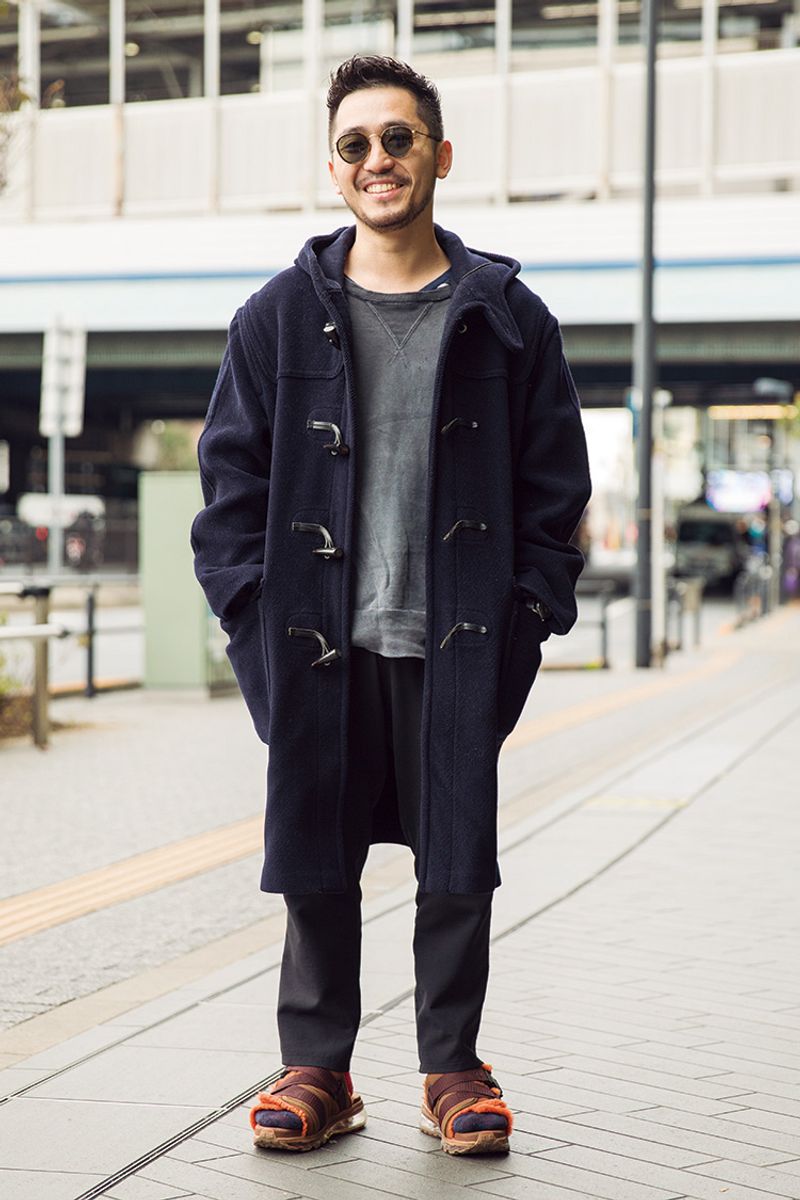 定番スタイル？ と思いきや、目に付く足元の外しワザ 中村寛規