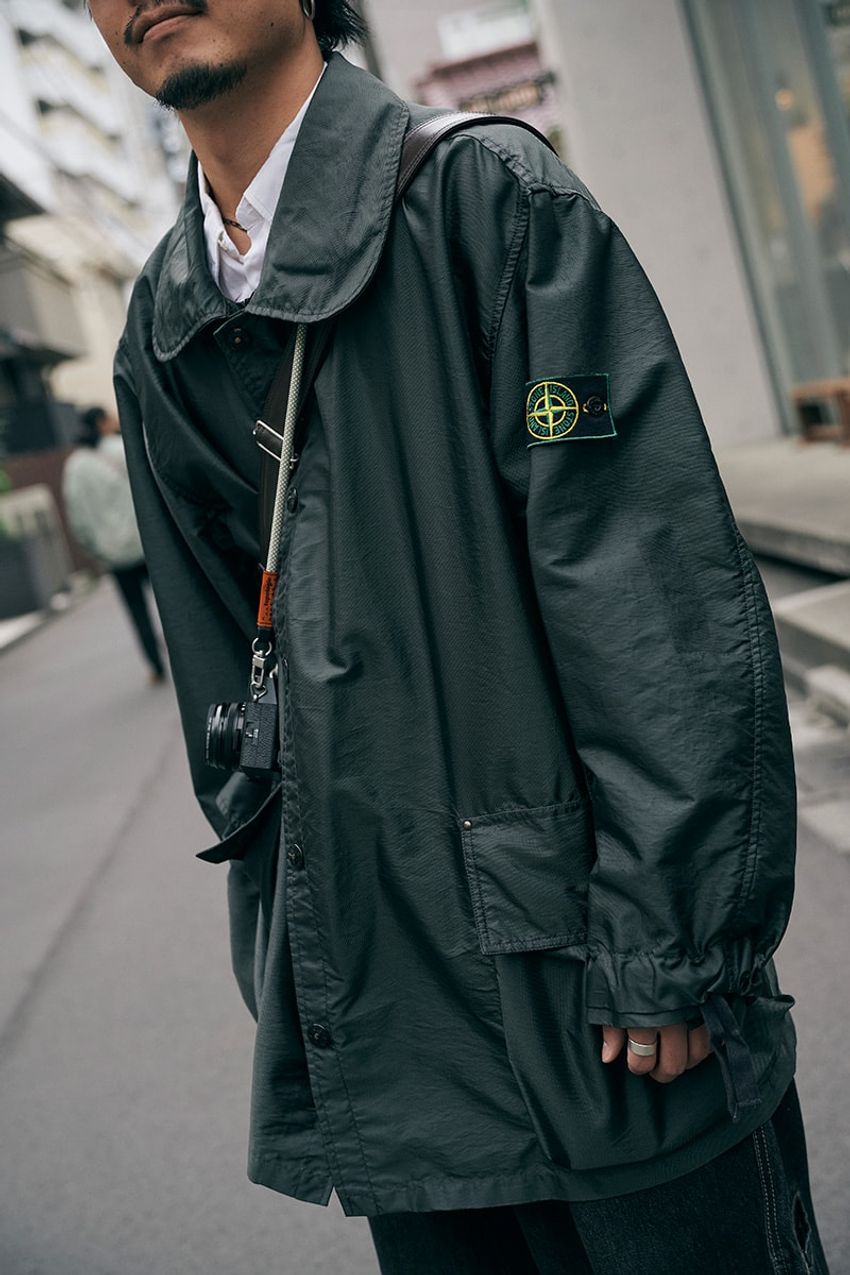 コーデに“雰囲気”を加える「ストーンアイランド」。洒落者たちが選んだアイテムとは - 5枚目の画像