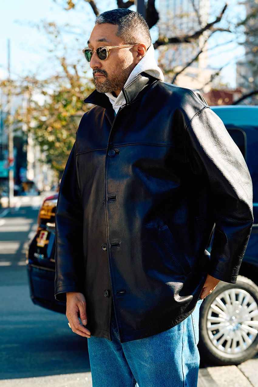 “レザージャケット”人気はまだまだ継続中！サラりと着こなした洒落者3人をスナップハント - 7枚目の画像