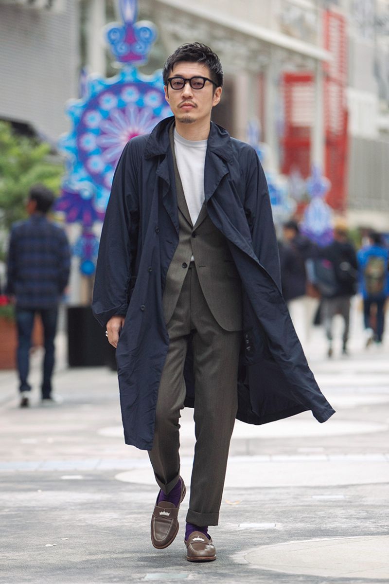 テック素材でスマートに。ビジカジのお手本、ここにあり 宮地知宏