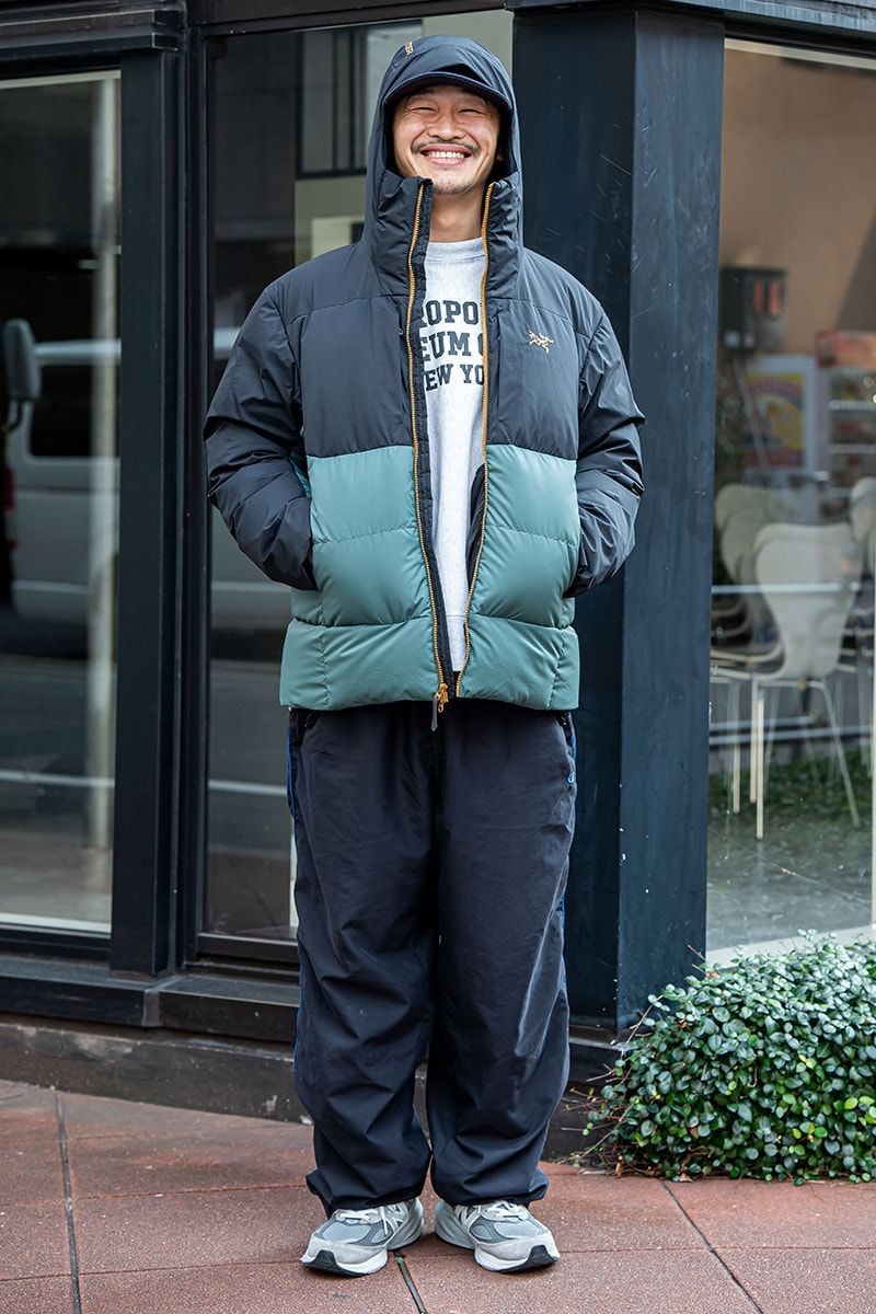 アークテリクスのジャケットコーディネート | 250108-2047-00 鈴木 尊