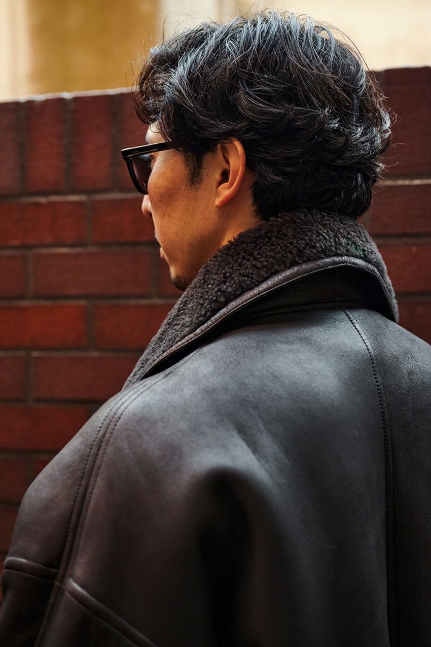 ムートン、ボア、スエード…眠ってる“往年アウター”を着るのは今！好例3選をスナップで - 7枚目の画像