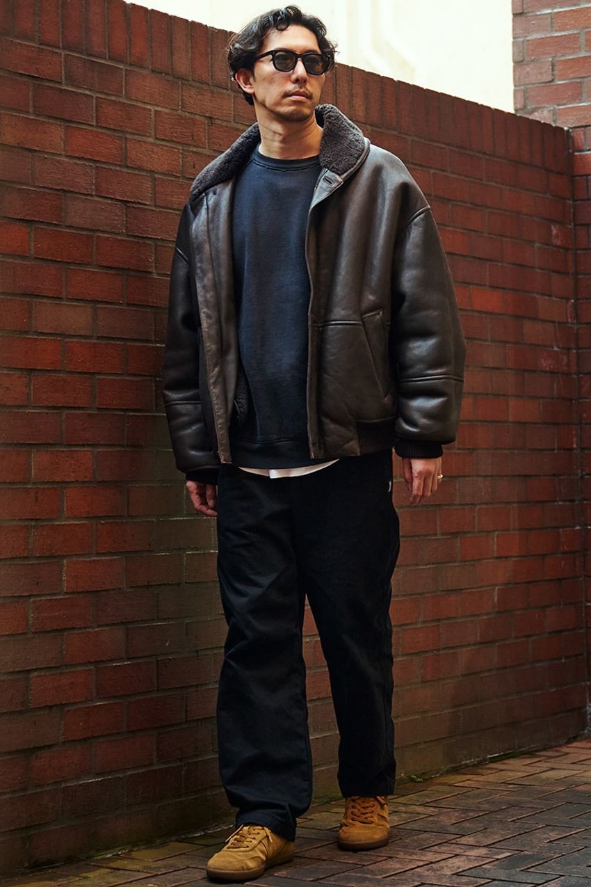 ムートン、ボア、スエード…眠ってる“往年アウター”を着るのは今！好例3選をスナップで - 5枚目の画像