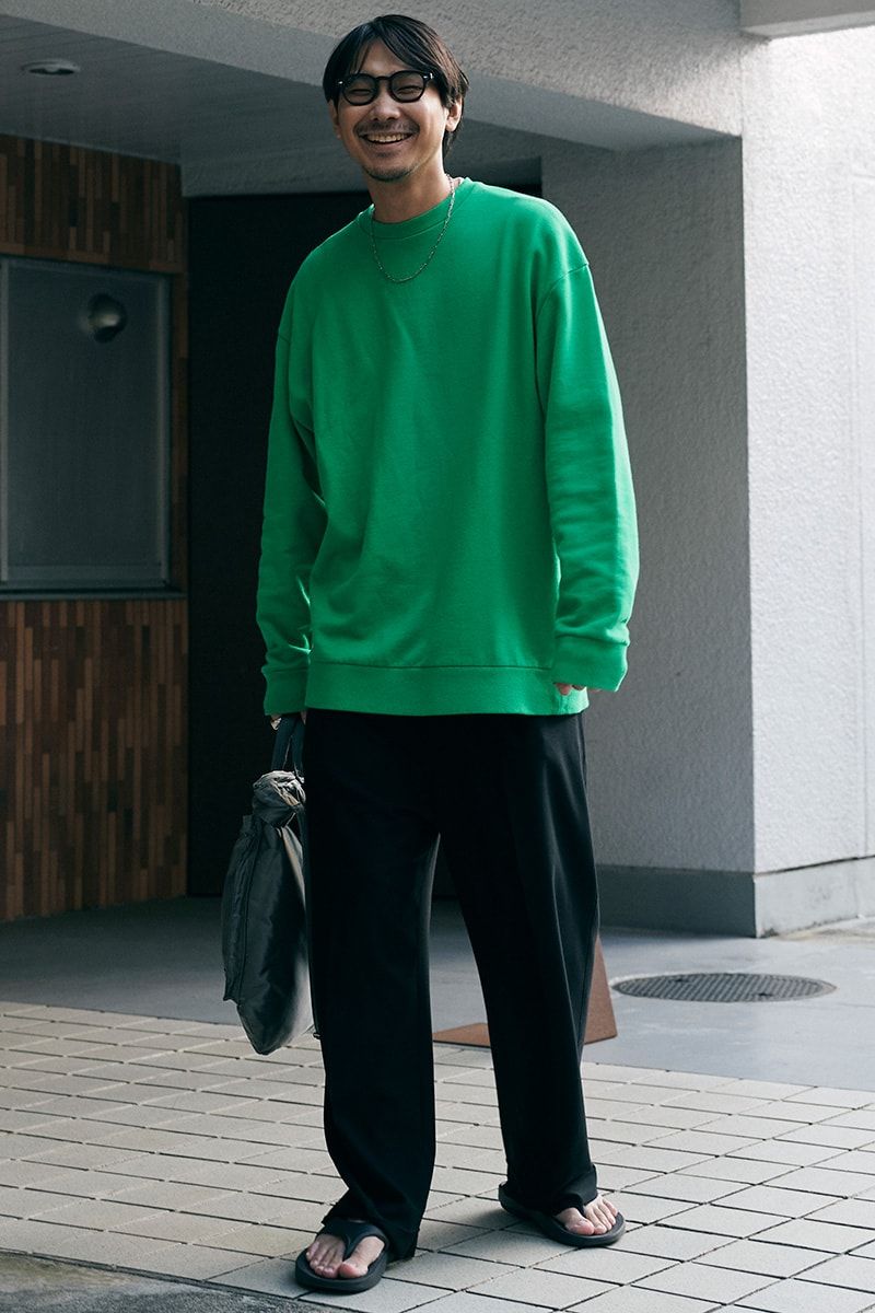アーペーセーのスウェットコーディネート | 250109-2002-57 梶沼 想 5枚目の写真