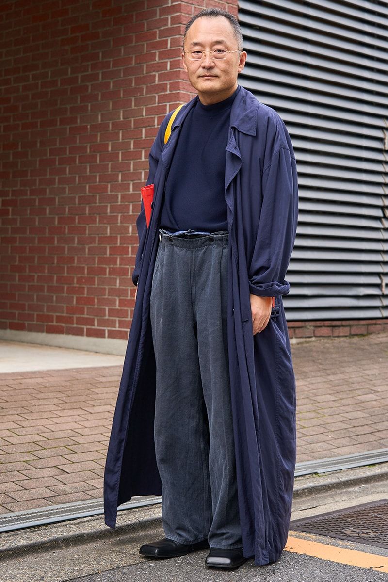 バレンシアガのコートコーディネート | 250109-2016-18 奥村直樹