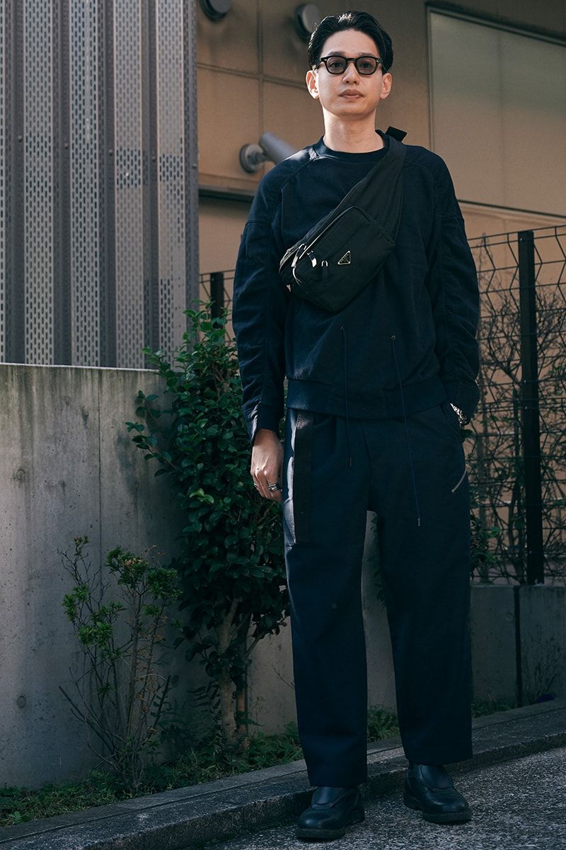 ジルサンダーのスウェットコーディネート | 250109-2019-54 飯野貴一