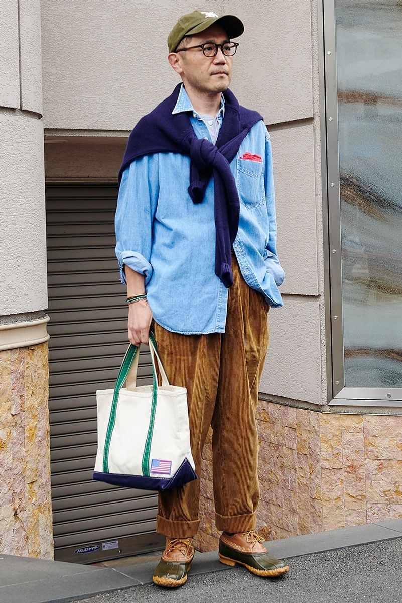 ギャップのシャツコーディネート | 250110-1330-28 小島景一朗