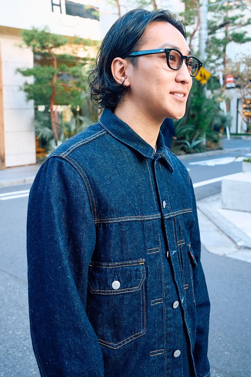 リーバイス×ビオトープのジャケットコーディネート | 250110-1347-42 坂東佑輔 2枚目の写真