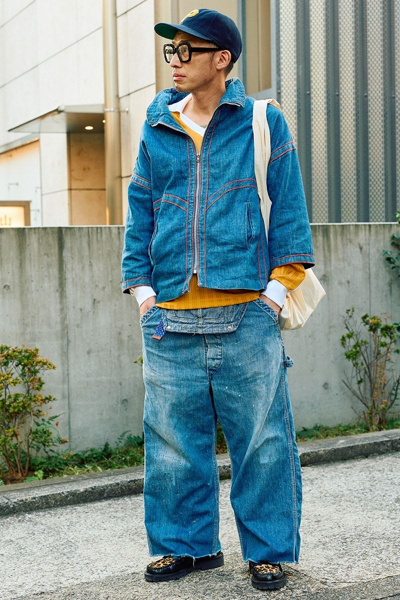 古着のジャケットコーディネート | 250110-1420-41 天谷洋登