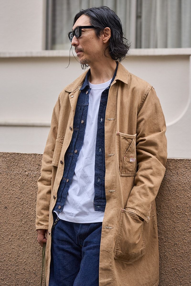TCBジーンズのコートコーディネート | 250110-1533-50 佐藤友宏 3枚目の写真