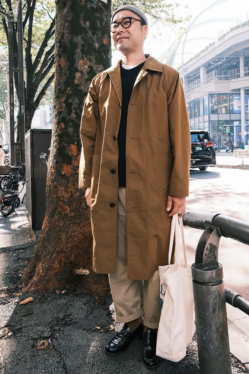 MHLのコートコーディネート | 250110-1550-58 雨森達雄