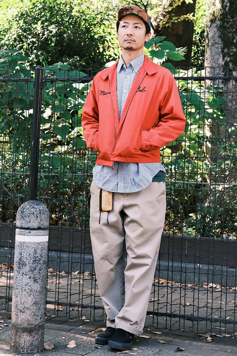 キャンパスのジャケットコーディネート | 250110-1633-21 植田広樹