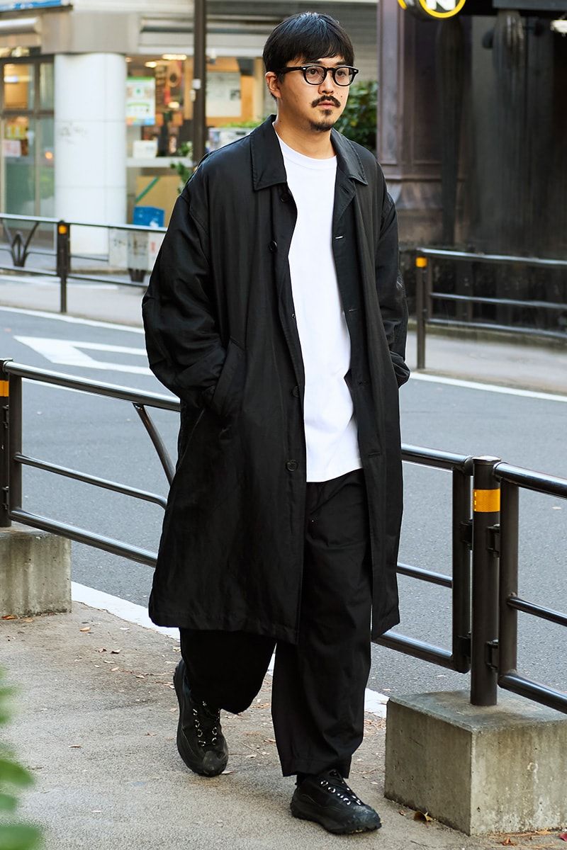 コムデギャルソンオムのコートコーディネート | 250110-1826-53 D.S