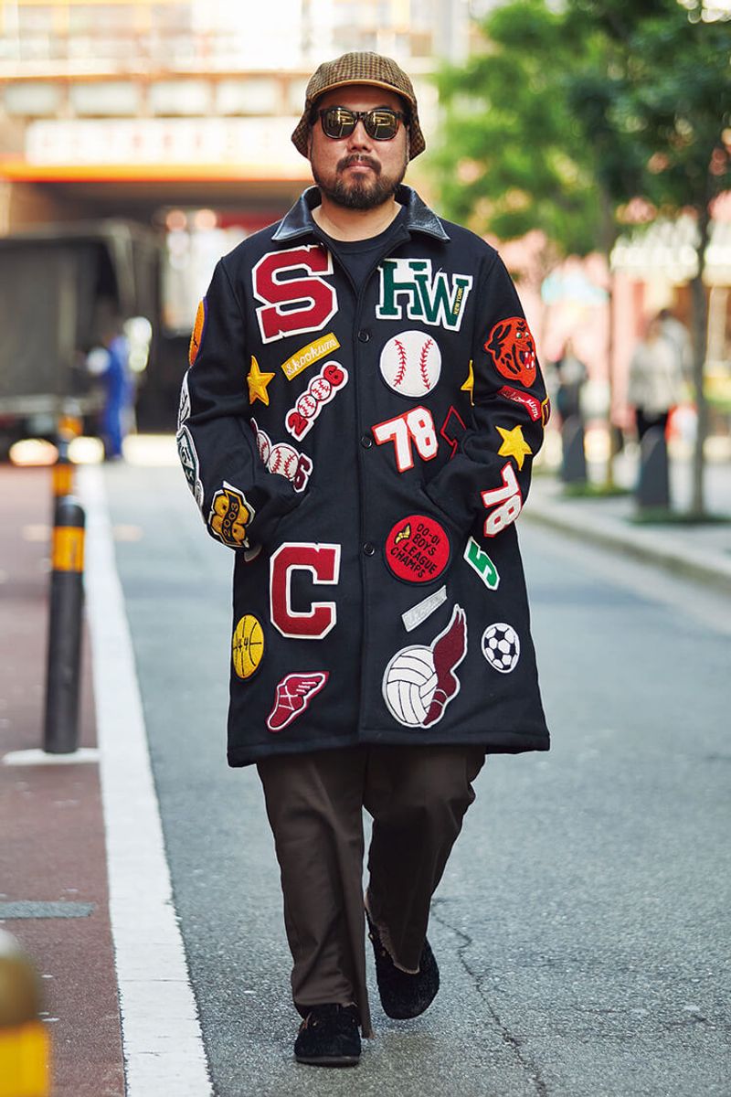 主張の強いコートはシルエットと小物をバランサーに 堀 晃輔