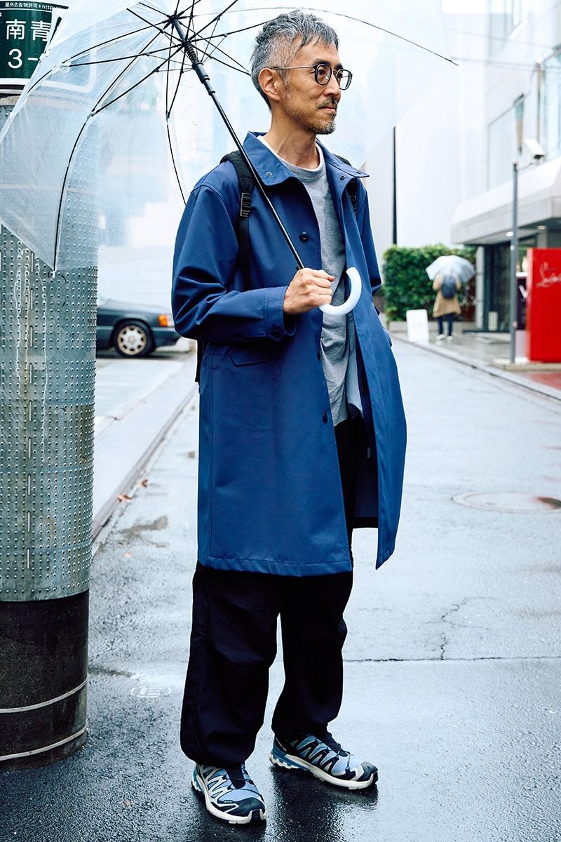 ユナイテッドアローズグリーンレーベルリラクシングのコートコーディネート | 250115-1759-24 鈴木大輔