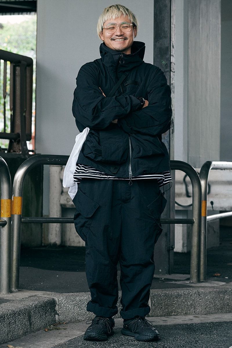 シーエムエフアウトドアガーメントのジャケットコーディネート | 250115-1801-32 後藤 塁