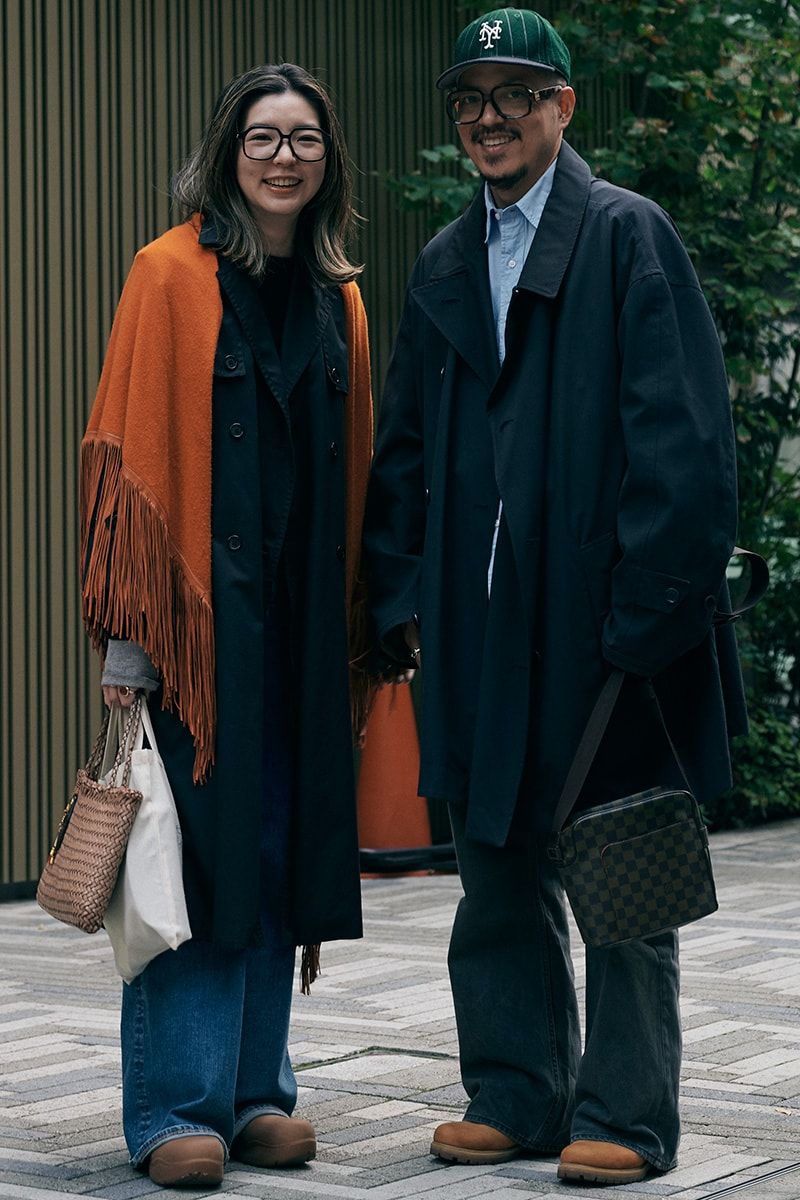 ユーマストクリエイトのコートコーディネート | 250115-1857-10 西田 悟