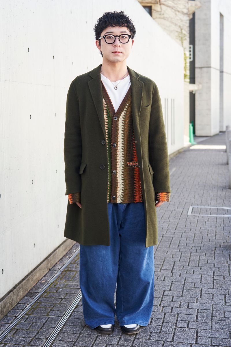 マッキントッシュフィロソフィーのコートコーディネート | 250116-1719-54 コウダイ