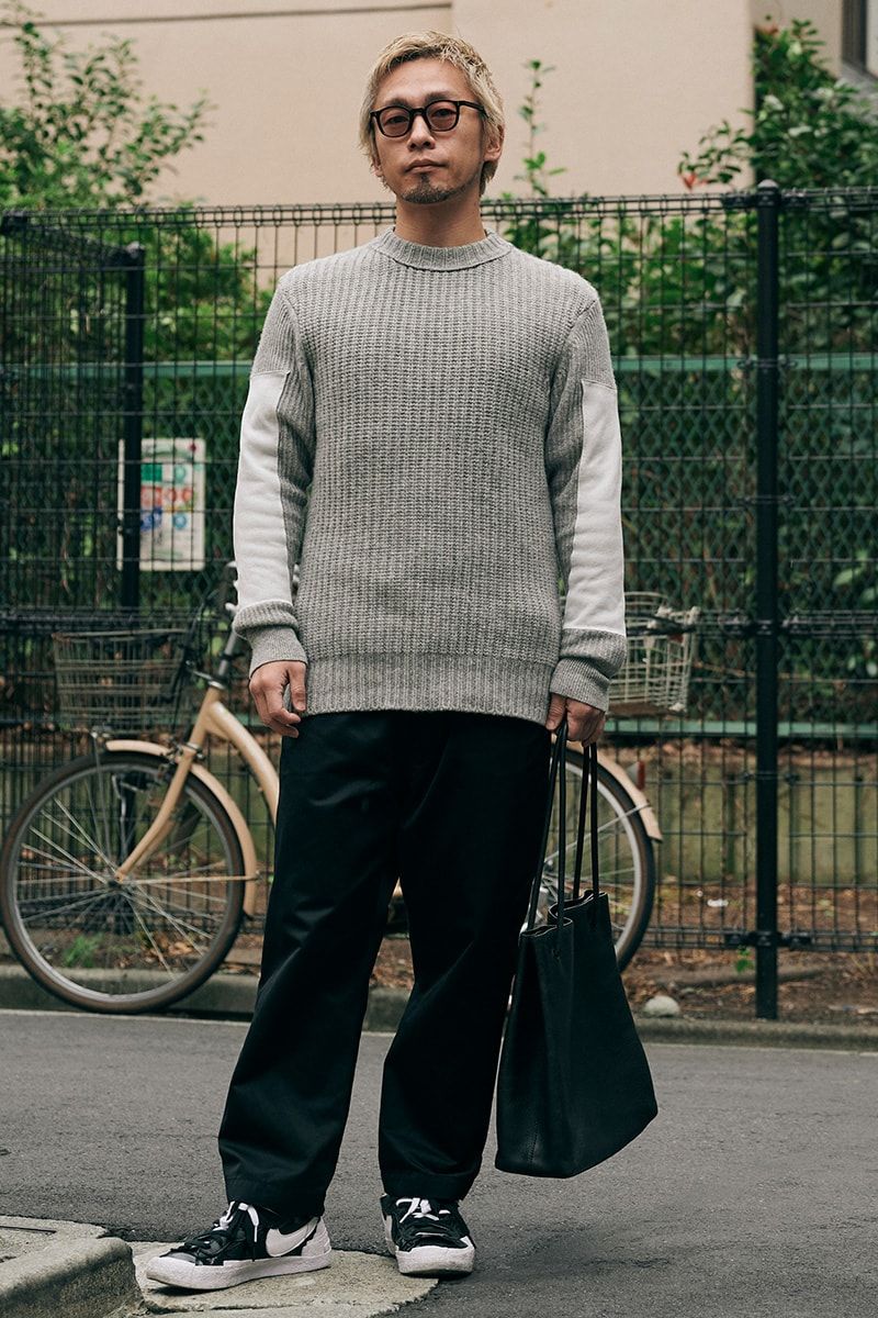 N.ハリウッドのニットコーディネート | 250116-1558-20 鶴見 翔