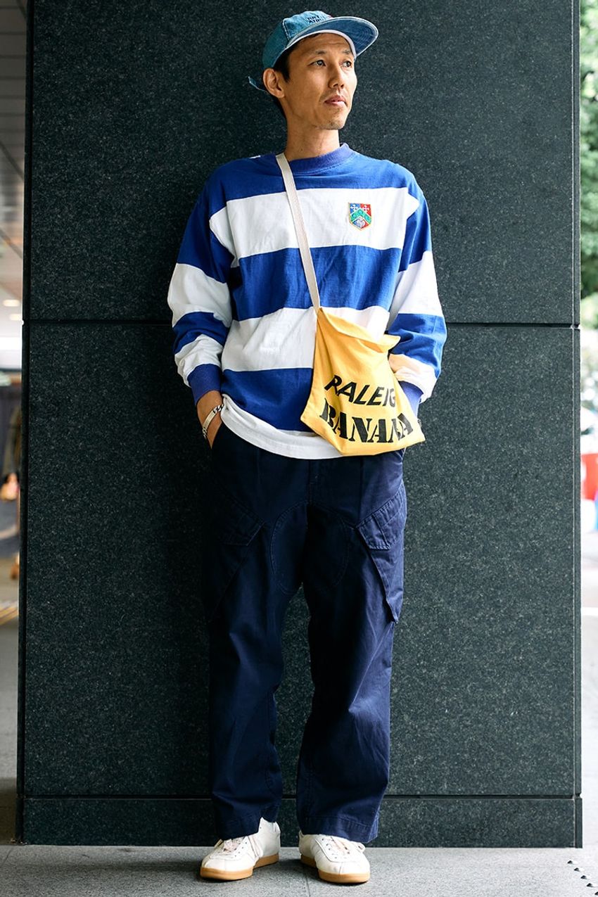 「色物キャップ、どう被る？」コーデに取り入れて春っぽさを出した3人のお洒落上手たち - 8枚目の画像