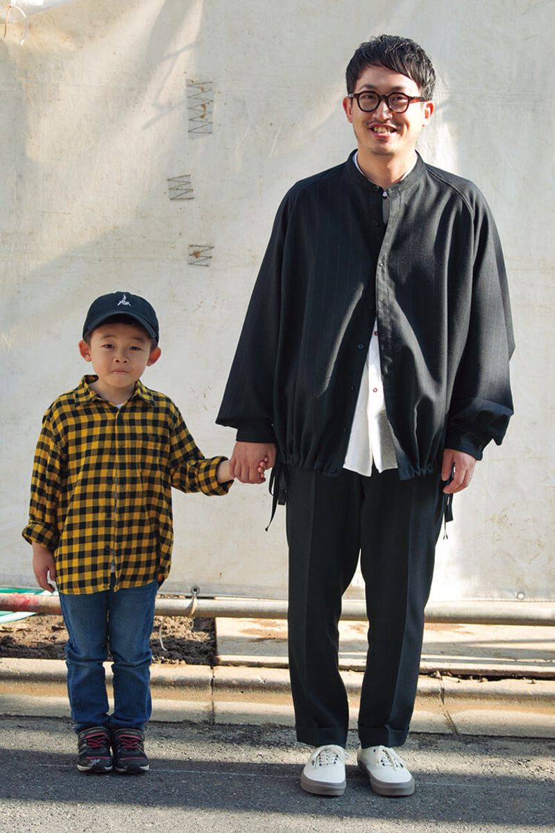 ユニークなシルエットもモノクロなら無理なくハマる 小湊裕介