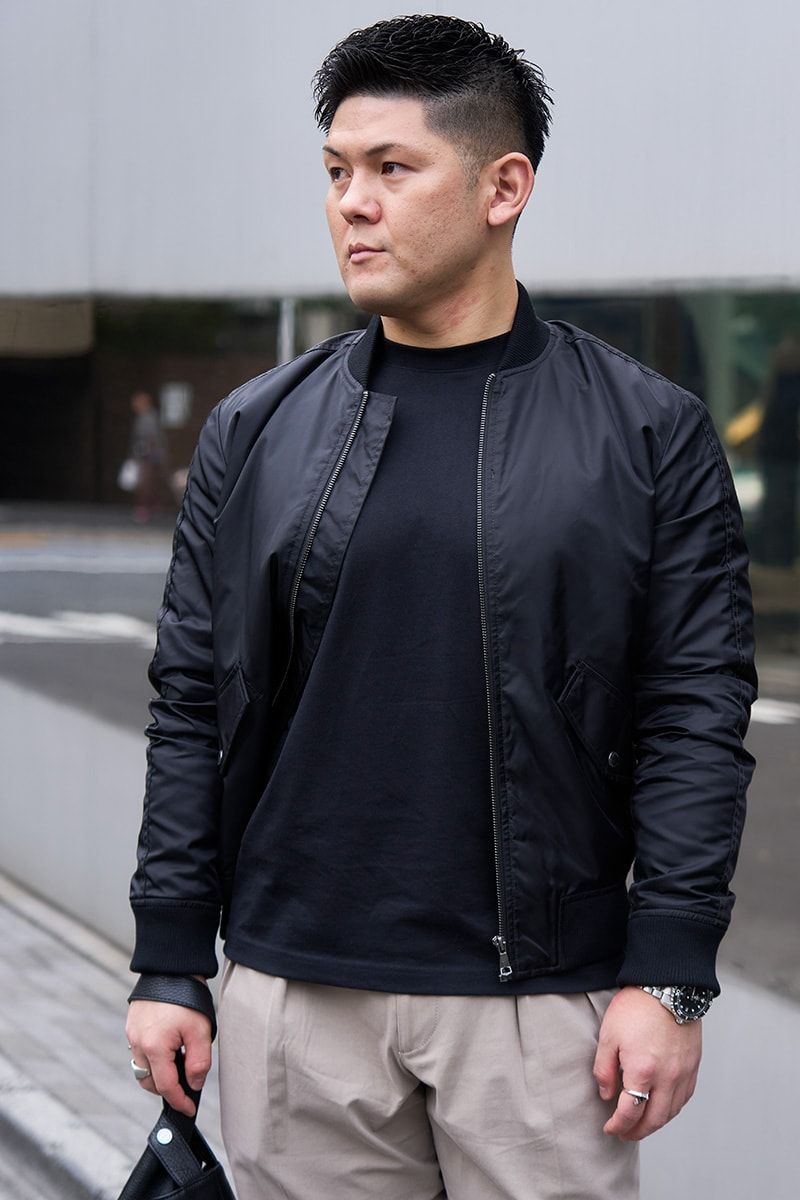 バナナリパブリックのジャケットコーディネート | 250116-1912-01 塚田貴大 2枚目の写真