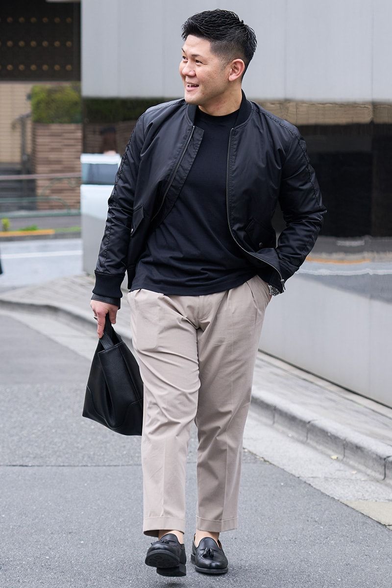 バナナリパブリックのジャケットコーディネート | 250116-1912-01 塚田貴大
