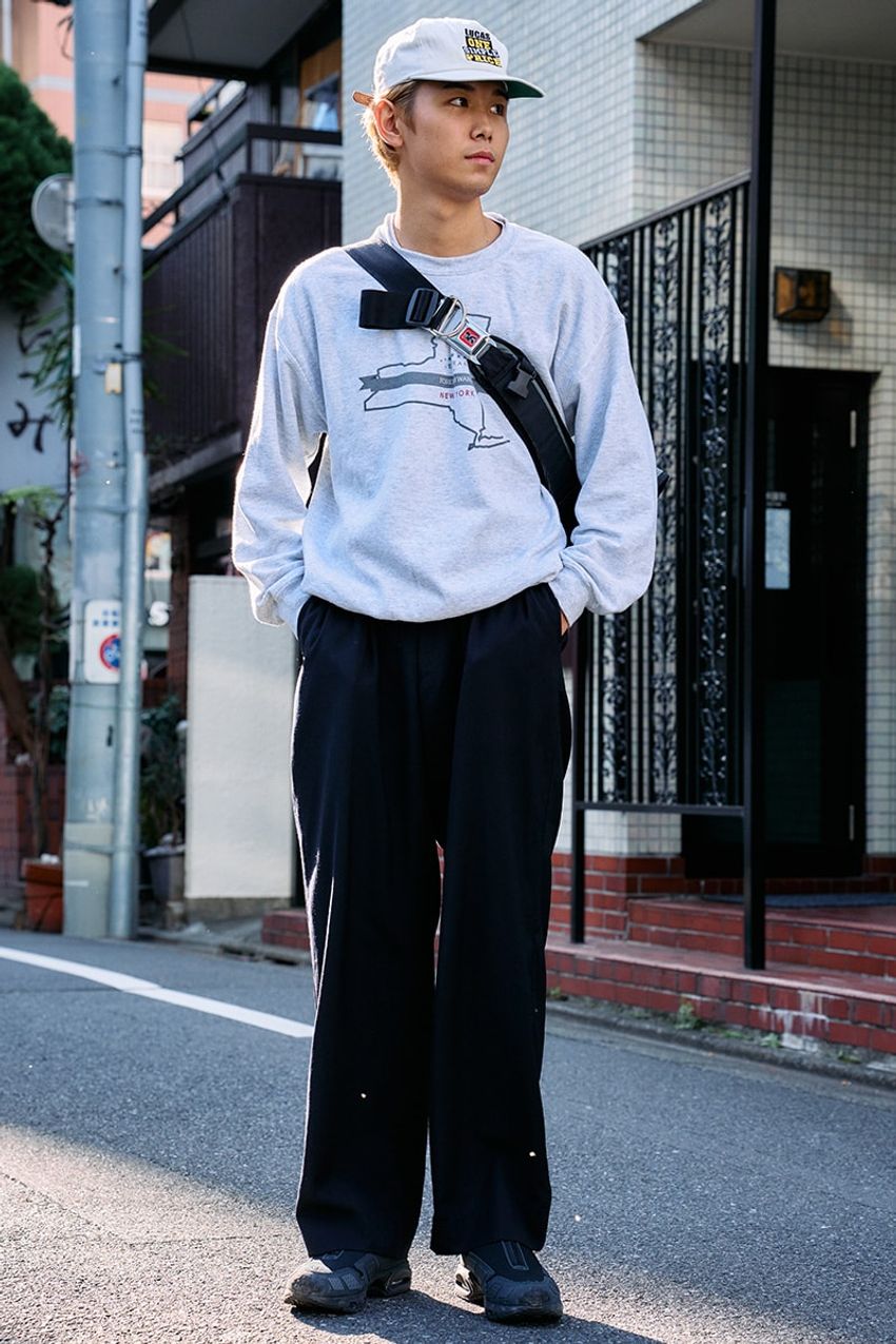 キャップは古着なら“被らない”！街行く洒落た3名の愛用品と被り方をスナップで - 9枚目の画像