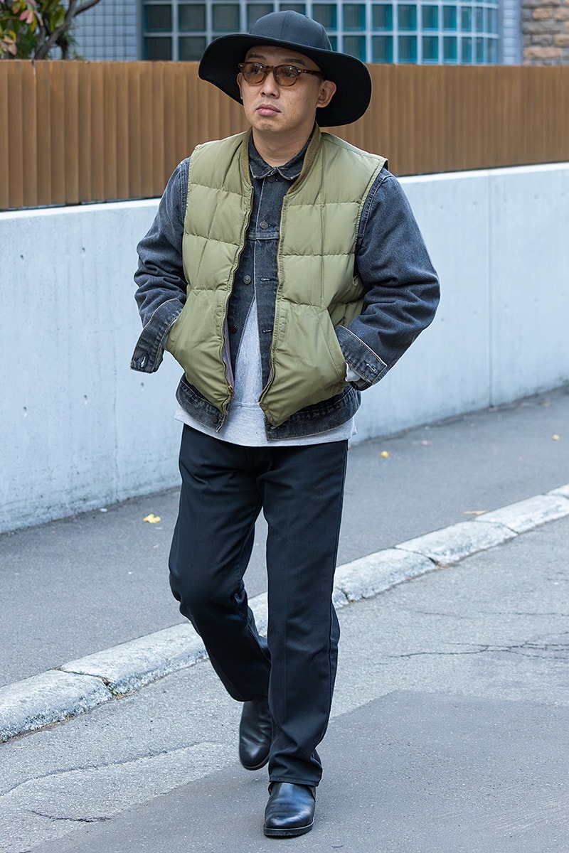 街の重ね着上手は「ベスト」を愛用！おすすめインナーはGジャン