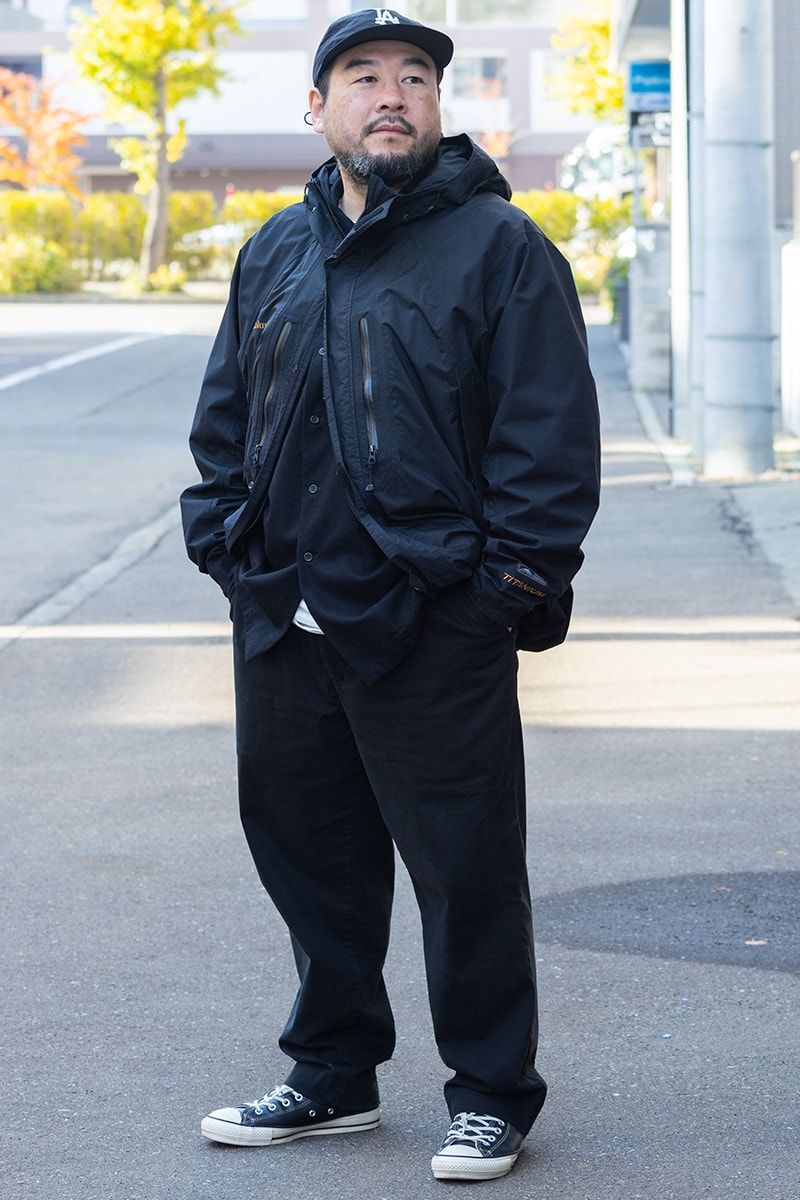 コロンビアのジャケットコーディネート | 250129-1419-51 多田佳貴