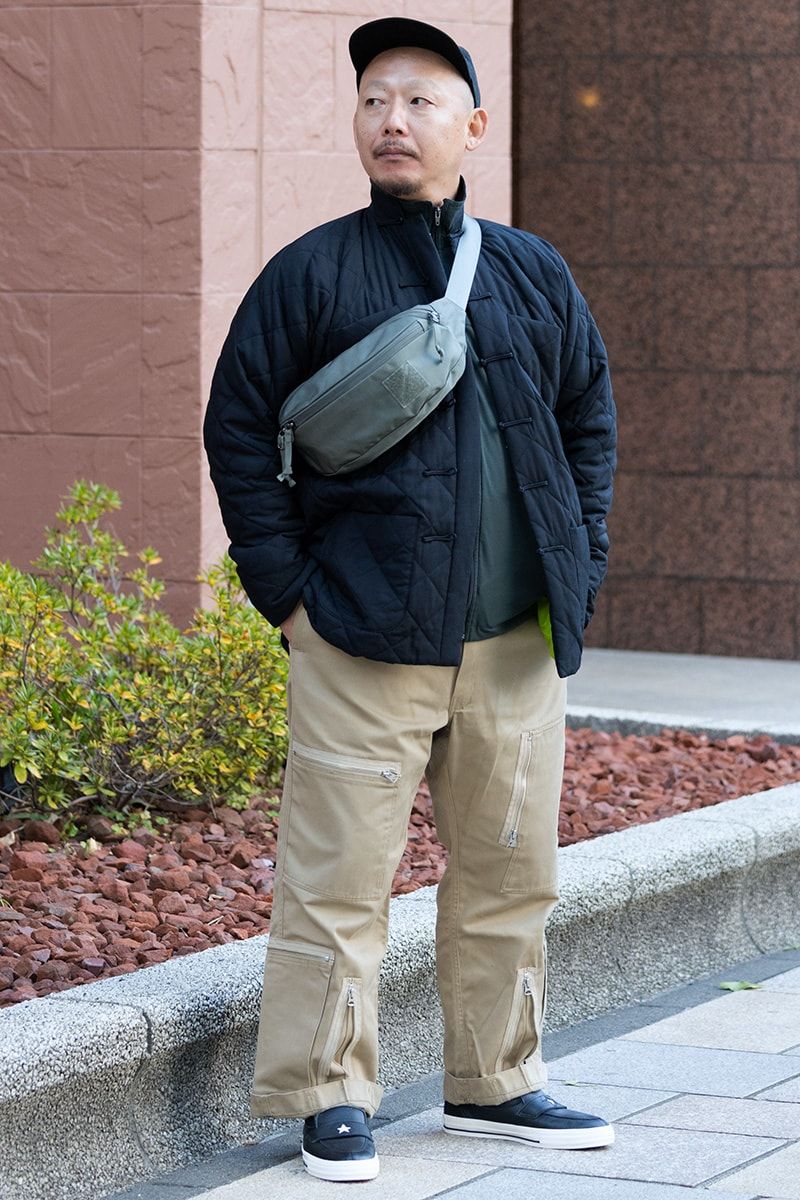 シャンハイタンのジャケットコーディネート | 250117-1413-52 栗原道彦