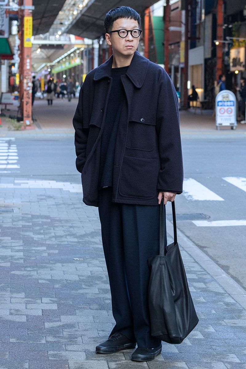 コモリのジャケットコーディネート | 250117-1421-36 東井 崇