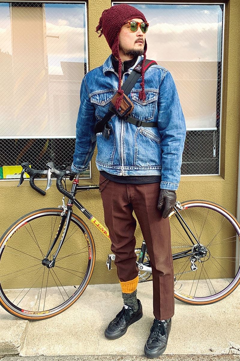 リーバイスのGジャンコーディネート | 250129-1423-52 櫻田匡利