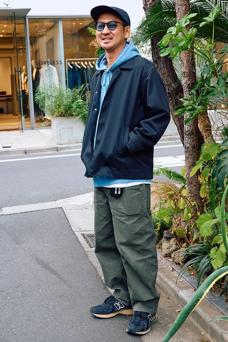 オーラリーのジャケットコーディネート | 250117-1606-28 中川純一