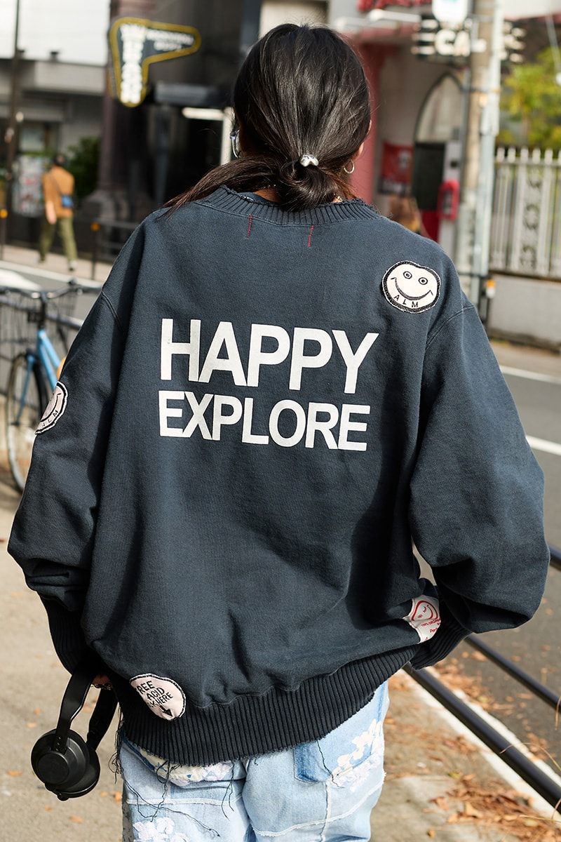 パーフェクトリブズ×ALMのスウェットコーディネート | 250117-1618-38 AOKI 7枚目の写真