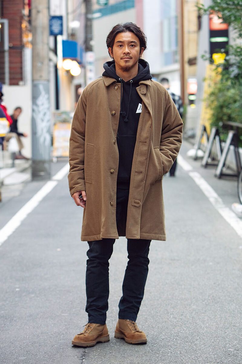 シックで洗練された2色でつくるスタイリッシュな着こなし 五十嵐遼一