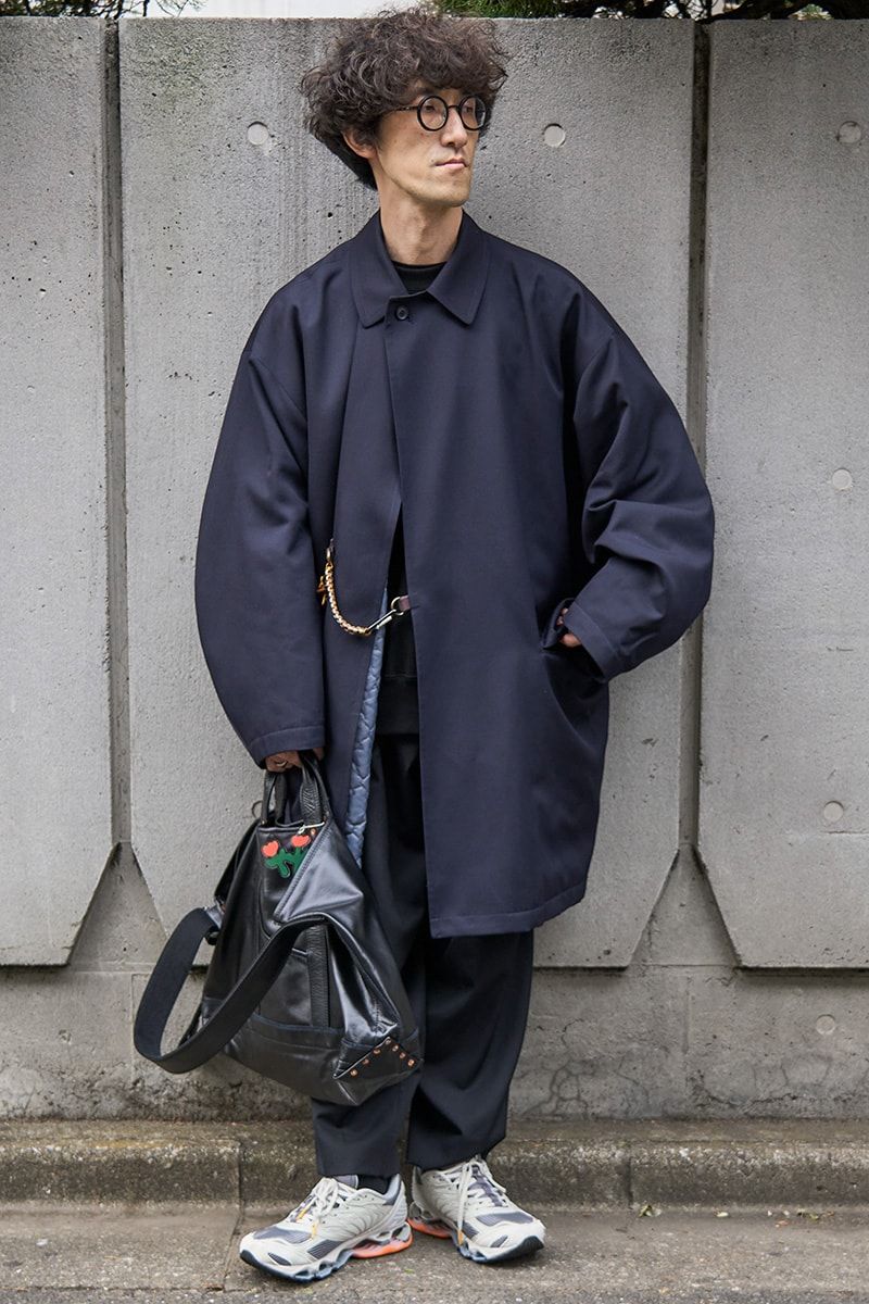 カラーのコートコーディネート | 250205-1613-40 長田真澄