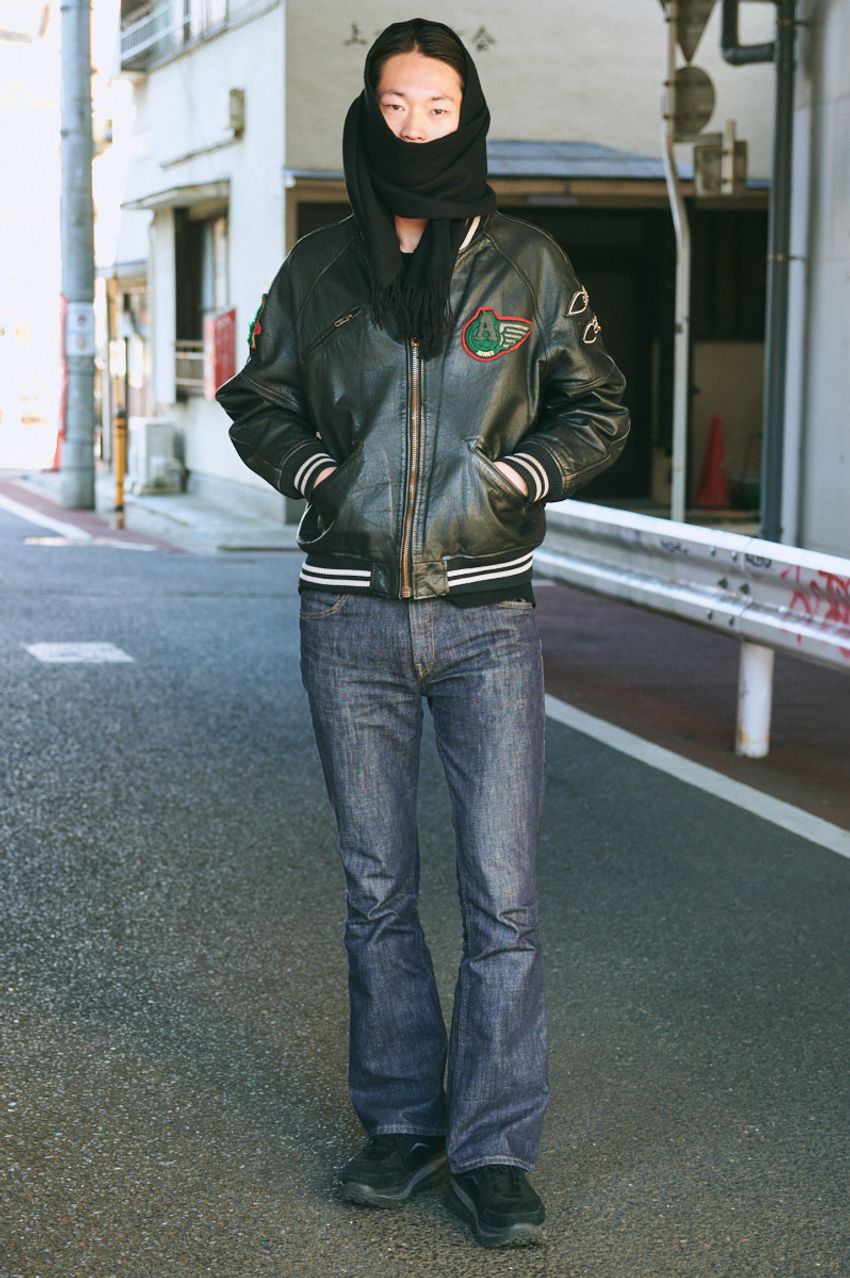 20代の3名で厳選！令和の“革ジャンスタイル”、その最新事情を街角スナップで解析 - 7枚目の画像