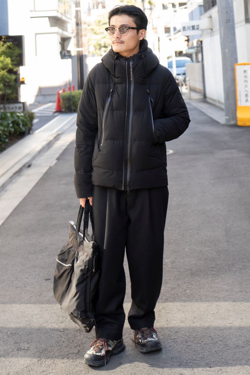 デサントオルテラインのダウンジャケットコーディネート | 250120-1029-34 土屋雅義 2枚目の写真