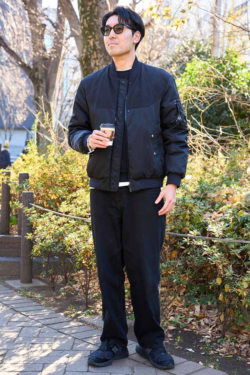 モンクレールのジャケットコーディネート | 250120-1537-28 山下一樹