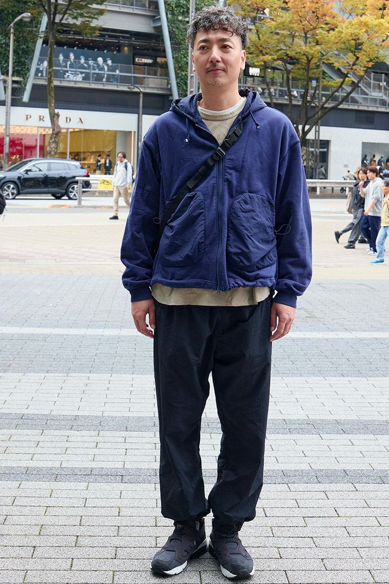 パスのパーカコーディネート | 250120-1148-39 橋本星児