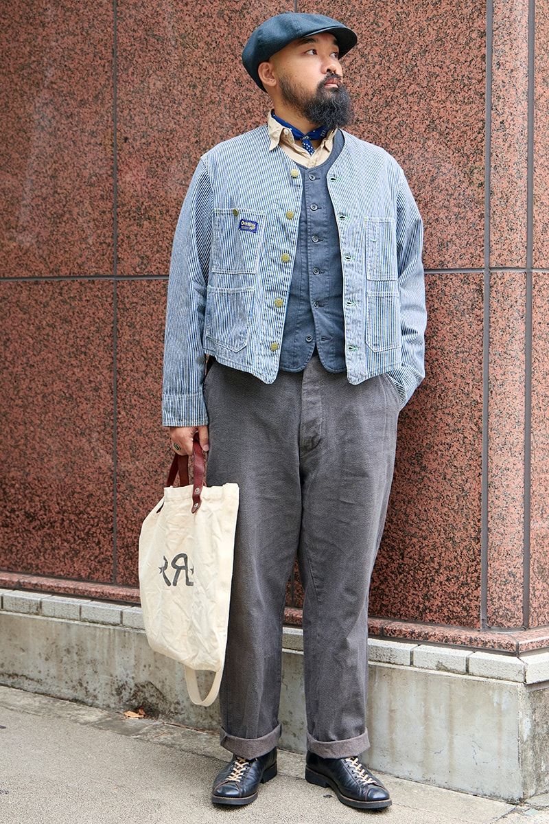 古着のジャケットコーディネート | 250120-1220-43 sam