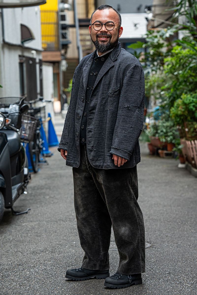 古着のジャケットコーディネート | 250120-1322-51 森山健太郎