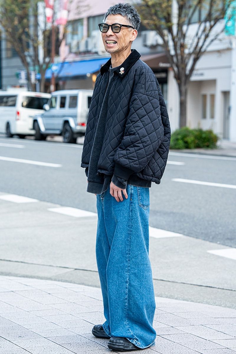 ユニクロのジャケットコーディネート | 250120-1329-39 前川晃彦