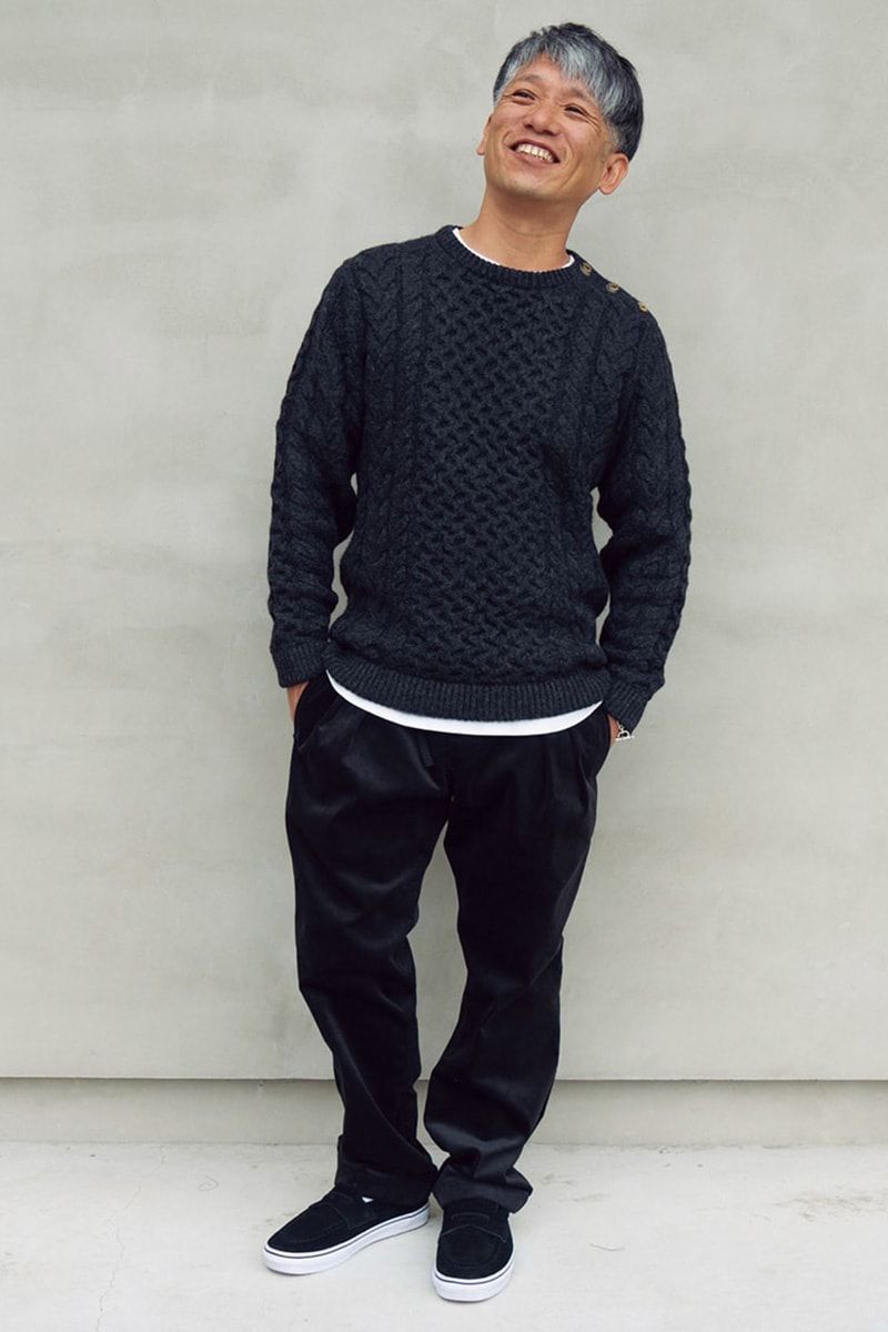 ザイノウエブラザーズのニットコーディネート | 250120-1439-31 山口輝陽志