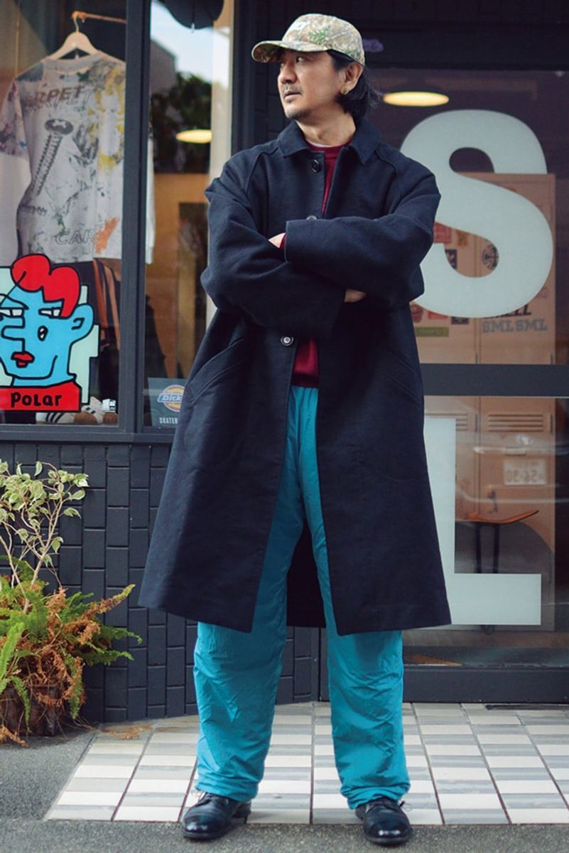 フランクリーダーのコートコーディネート | 250120-1504-28 井上隆司