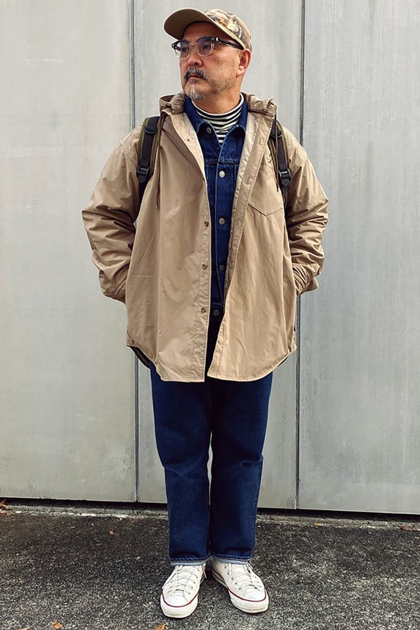 シンプルな「白コンバース」はこう履く！愛用者3人の“ありきたりに見せない”着こなし例 - 2枚目の画像