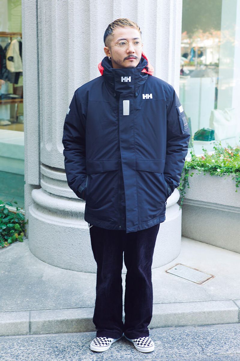 ロゴとセンスがキラリと光る”ヘリハン”のセーリングジャケット 松根 遼