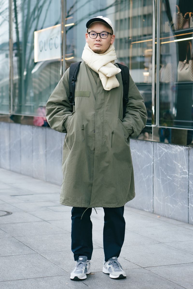 フリークスストアのコートコーディネート | 250122-0715-43 杉野凌馬